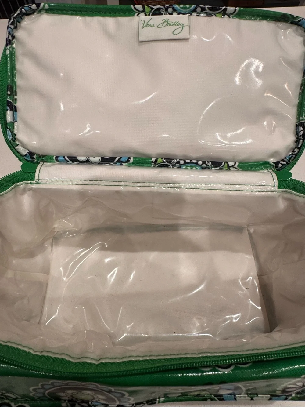 Vera Bradley Cupcakes Green Mini Cooler Lunch Bag Retired Pattern